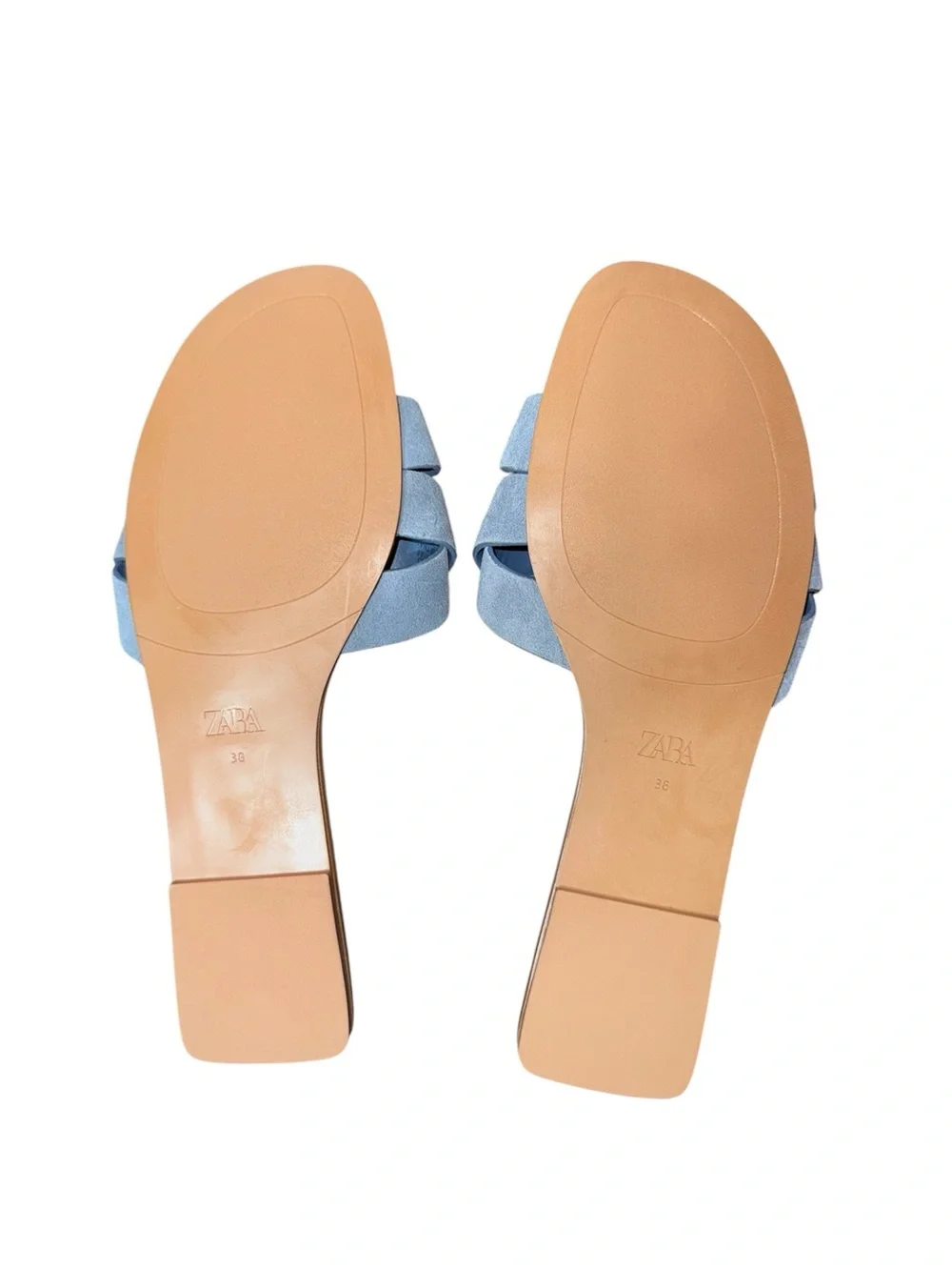 ZARA Blue Sandals - Picture 2 of 3